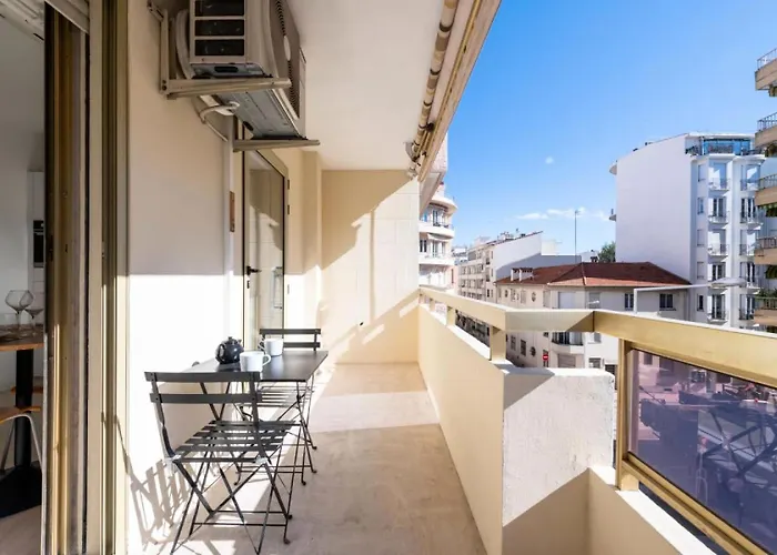 Terrasse 2 Min De La Croisette - Terrasse 2 Min De La Croisette Mae-3113 * Cannes